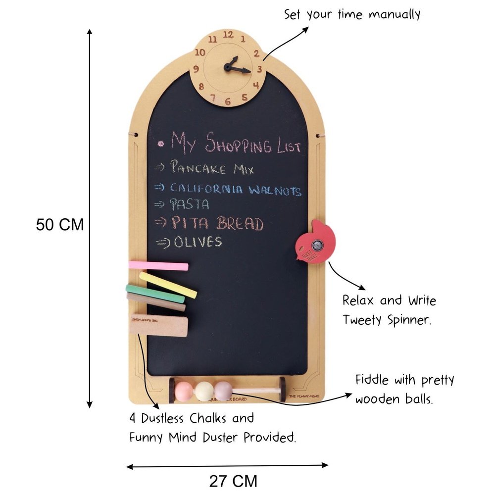 chalkboard for menu, learn, and write