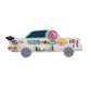 the funny mind retro car wooden busy board for kids, and toddlers